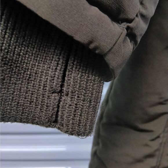 BCBGMAXAZRIA Women’s Faux Fur Hooded Parka Coat Winter Jacket Insulated Sz Small - Picture 4 of 14